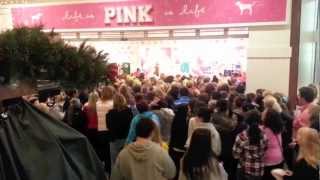 Black Friday stampede at Victorias Secret [upl. by Arreik]