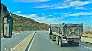 Bus Driving in Morocco  Tetouan to Tangier 4K 60FPS HDR [upl. by Dadelos244]