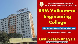 SRM Valliammai Engineering College Last 5 Years Analysis srm valliammai srmvalliammai anbarivu [upl. by Aliwt]