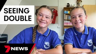 NSW high school teachers seeing double  7 News Australia [upl. by Eceinert620]