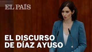 DIRECTO  Pleno de investidura de ISABEL DIAZ AYUSO [upl. by Scarface]