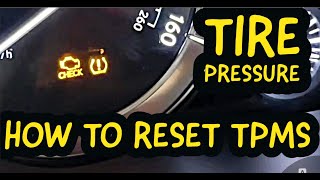 TPMS Reset Procedure Tire Pressure Monitoring System Reset your TPMS on Lexus and Toyota LX570 LS460 [upl. by Gen]