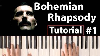 Como tocar quotBohemian RhapsodyquotQueen  Parte 14  Piano tutorial partitura y Mp3 [upl. by Shepperd]