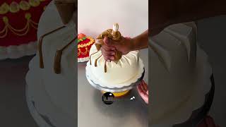 como decorar torta con flor de canelones de chocolate [upl. by Salohci]