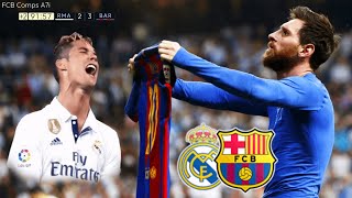 Real Madrid vs Barcelona Full Match English Commentary HD Liga Santander 23042017 [upl. by Neslund]