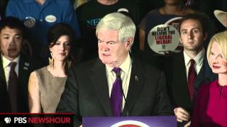 Watch Newt Gingrichs Full Speech After Ala Miss Primaries [upl. by Brookhouse979]