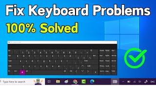 Fix Keyboard Problems in Windows 11 and 10 Laptops Desktops Quick Way [upl. by Aihsetal629]