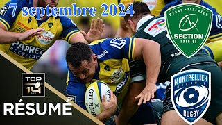 TOP 14  J1  Résumé ASM Clermont vs Section Paloise  Saison 20242025 [upl. by Fidole52]