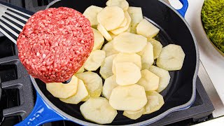 Potatoes and Ground beef Its so delicious that you want to cook it over and over again [upl. by Colston]