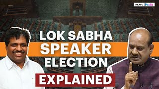 How Will The Lok Sabha Speaker Be Elected amp What It Means For Parliament  Tamanna Inamdar Explains [upl. by Hamrnand426]