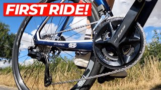 Shimano 105 Di2 First Ride Impressions Is it any good or not [upl. by Allenaj]