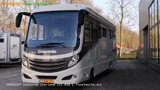 VERKOCHT Concorde Charisma III 850 L  Eurocargo  hefbed [upl. by Fannie]