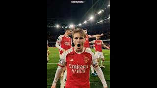 Martin Ødegaard🇳🇴🎯🔥 soccer football premierleague odegaard arsenal [upl. by Arras]