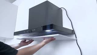 Greaidea Ttype range hood smart and efficient giving the kitchen a new look [upl. by Furr]