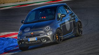 Abarth 695 Competizione  Misano World Circuit quotMarco Simoncelliquot POV 4K [upl. by Ronnholm]