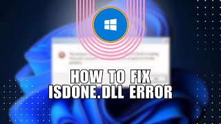 👍 how to fix isdonedll error  Tutorial [upl. by Nadaha334]