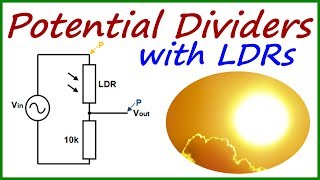 Potential Dividers with Light Dependant Resistors [upl. by Ion822]