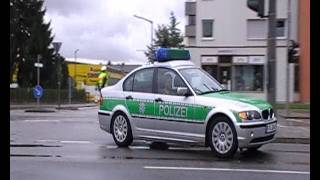 9 x FuStW Polizei Regensburg Zusammenschnitt [upl. by Durkin296]