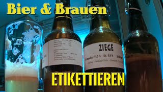 BierampBrauen  Etikettieren [upl. by Aleira]