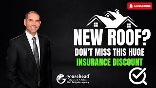 New Roof Dont Miss This HUGE Insurance Discount [upl. by Kong]