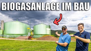 Biogasanlage bauen 🏗️  Wie funktioniert das  AgrarNils [upl. by Yesdnik]