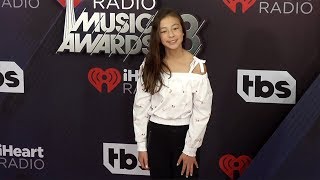 Aubrey AndersonEmmons 2018 iHeartRadio Music Awards Red Carpet [upl. by Weber893]