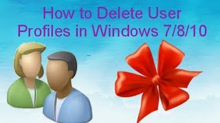 How to Delete User Profiles in Windows 7810  Tamil [upl. by Beale]