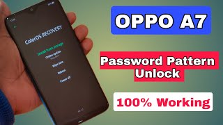 Oppo A7 Ka Lock Kaise Tode  Oppo A7 Hard Reset Without Password  Oppo Cph1901 Password Unlock [upl. by Job]