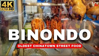 4K Ultimate Binondo Experience  Oldest Chintatown Street Food Tour 2023  Manila Philippines [upl. by Ali]