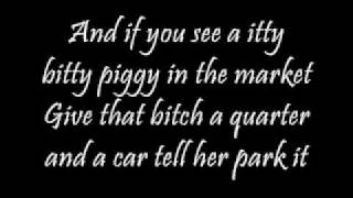 LYRICS  Itty Bitty Piggy Donk Remix  Nicki Minaj [upl. by Thecla]