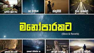 Manoparakata sindu  slow amp reverb  ❤️🥺 Mind relaxing song collection sinhala 2024 new [upl. by Ahsiniuq]