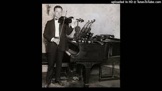 Efrem Zimbalist plays Schumann Treumerei [upl. by Emerick579]