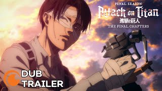 Attack on Titan Final Season THE FINAL CHAPTERS Special 1  DUB TRAILER [upl. by Enilec]