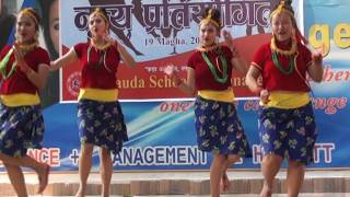 Lahana le jurayo ki mashup Hetauda School of Management dance competition 2K17 winners [upl. by Daub852]