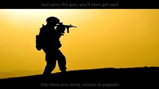 Rise Against  Hero of war  Subtitulado en español e inglés [upl. by Abrahams573]