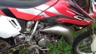 Honda CR85R HELP [upl. by Htebazileyram622]