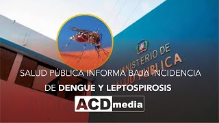 Salud pública informa baja incidencia de dengue y leptospirosis [upl. by Nnel941]