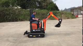 Doosan DX10z Mini Excavator  EMS [upl. by Dub]