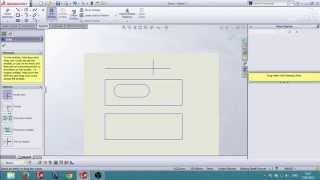 SolidWorks tutorial 2D tekenen Nederlands dutch NL [upl. by Gwenora911]