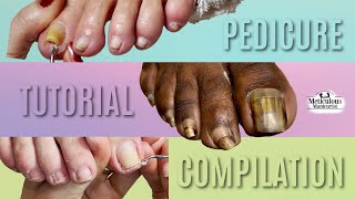 Pedicure Tutorial Compilation May 2022 [upl. by Darrill]