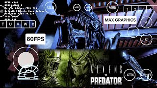 Winlator 80 Aliens vs Predator Galaxy S24 Ultra Gameplay Test Snapdragon 8 Gen 3 [upl. by Moya669]