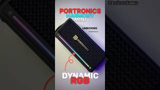 Portronics Harmony Mini 25W Portable Bluetooth Speaker Under 3000 Unboxing Shorts technoammu [upl. by Holmun]