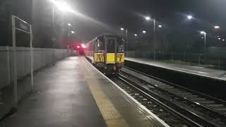 Class 57  57312 with a 442 passes Redbridge 14 December 2020 [upl. by Lyrehc]