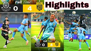 ISL 💥 Mohammedan SC vs Hyderabad FC 💥 Match Highlights All Goal 4  0 [upl. by Emarej481]