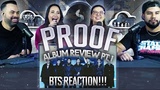 BTS quotProof Album Reviewquot  PART 1 Reaction  We didn’t expect all these extras 😊  Couples React [upl. by Nallad]