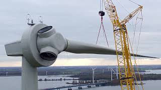 ENERCON Wind Farm Westerse Polder E126 EP3 [upl. by Rot]