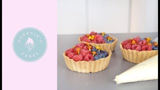 Crème Pâtissière and Fresh Fruit Tarts [upl. by Aihsiyt]