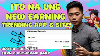 LEGIT NAKA WITHDRAW AND KUMITA NAKO NG PERA SA NEW TRENDING APP [upl. by Atirat475]