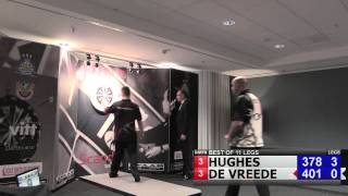 Swedish Open 2015  Mens Singles Jamie Hughes vs Ryan de Vreede Final best of 11 legs [upl. by Uhn]