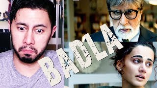 BADLA  Amitabh Bachchan  Taapsee Pannu  Trailer Reaction [upl. by Cheatham]